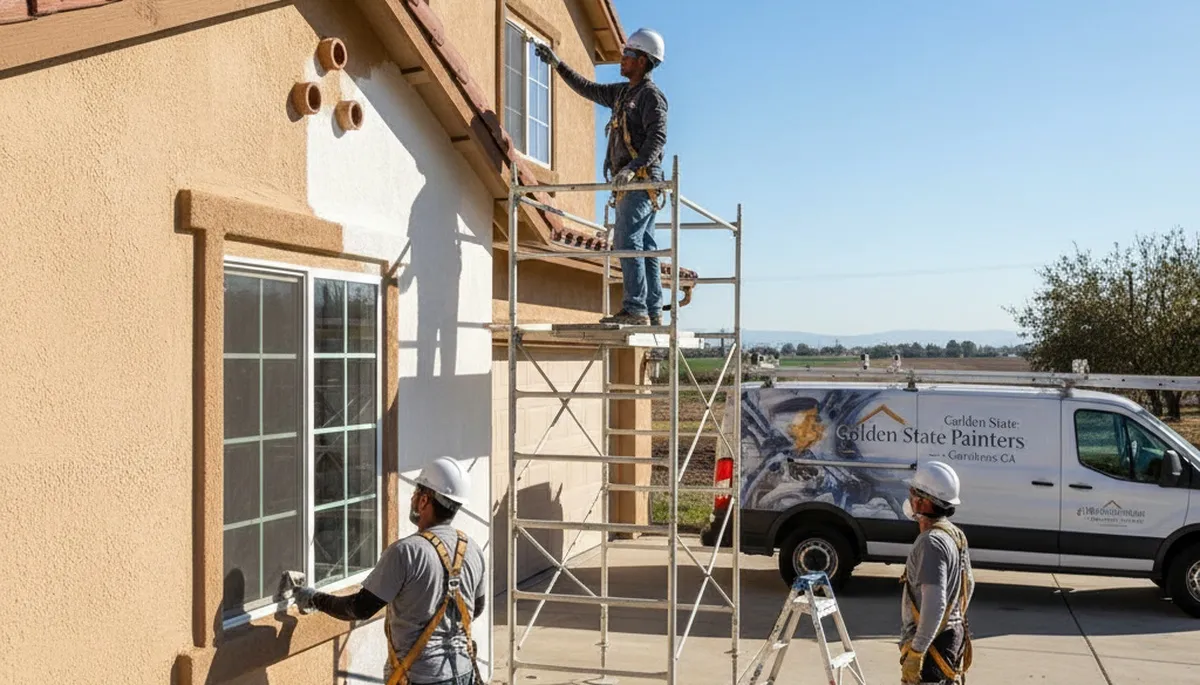 Professional painting service in Fresno, CA for interior and exterior home painting projects