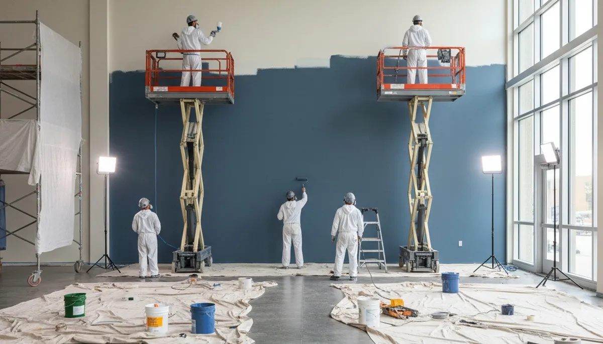 Commercial painting for Fresno, CA businesses with durable heat- and dust-resistant coatings