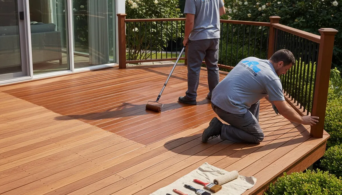 Deck staining service in Fresno, CA for durable wood protection and a refreshed outdoor finish