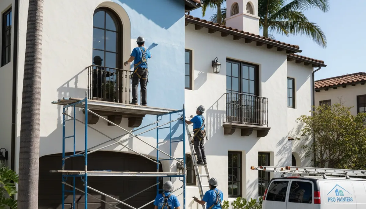 Professional painters serving Fresno, CA with residential and commercial painting services