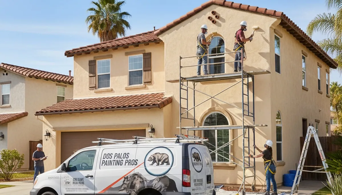 Professional painting contractor serving Fresno, CA for interior and exterior home painting services