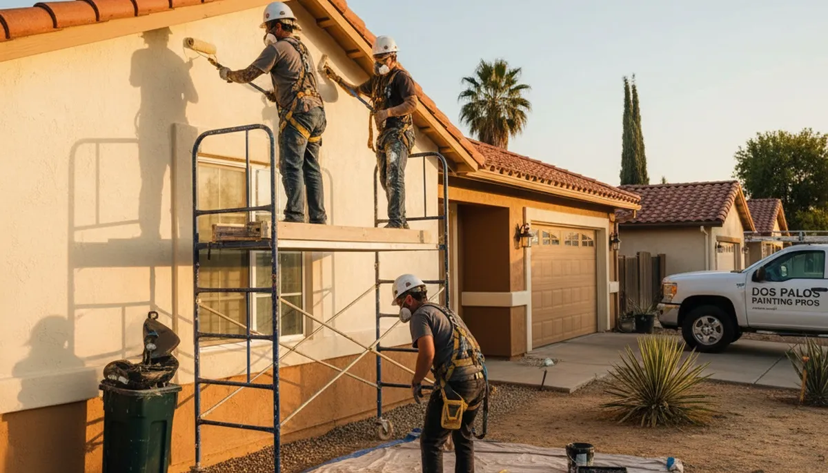 Professional painters serving Fresno, CA for interior and exterior home painting services
