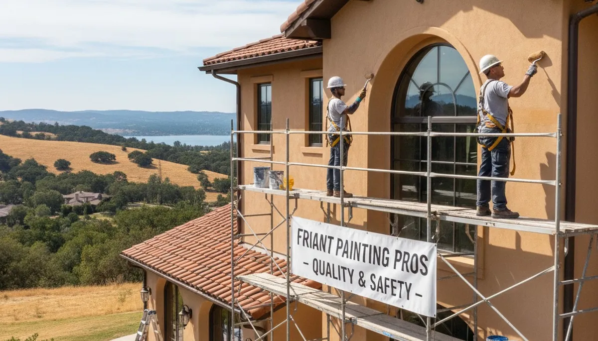 Professional painting service in Fresno, CA for residential and commercial property projects