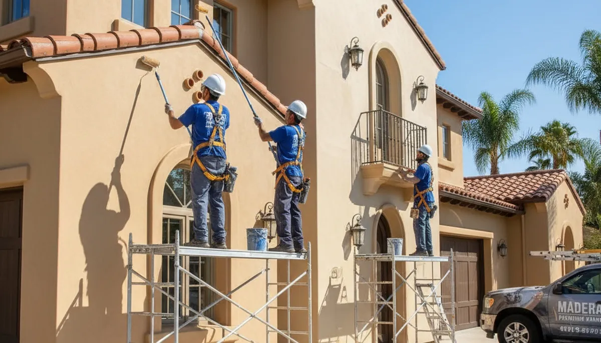 Professional painting contractor serving Fresno, CA for interior and exterior home painting services