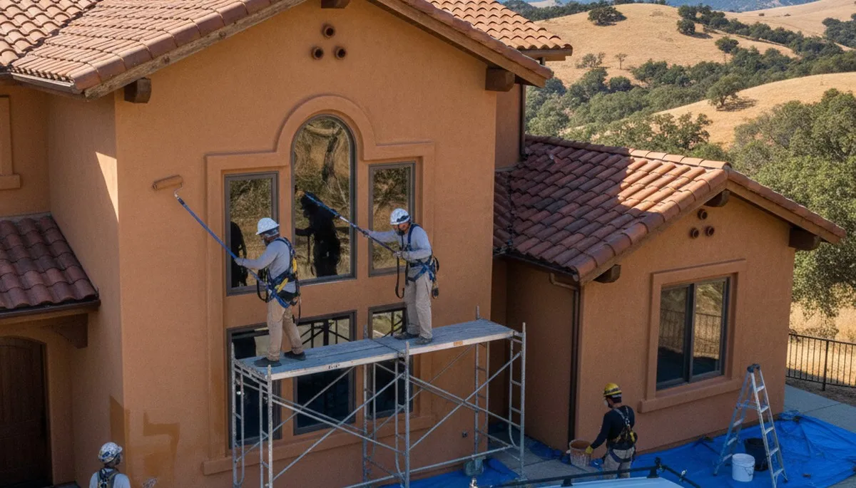 Professional painters serving Fresno, CA for interior and exterior painting services