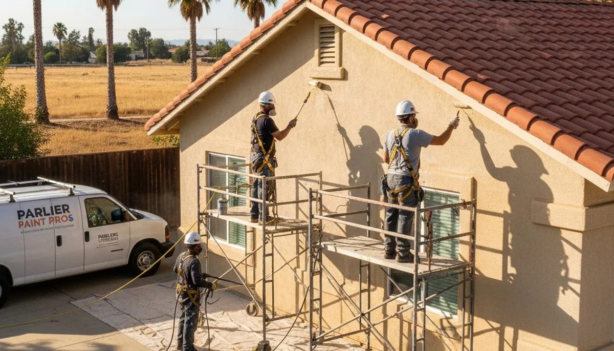 Professional painters serving Fresno, CA for interior and exterior home painting services
