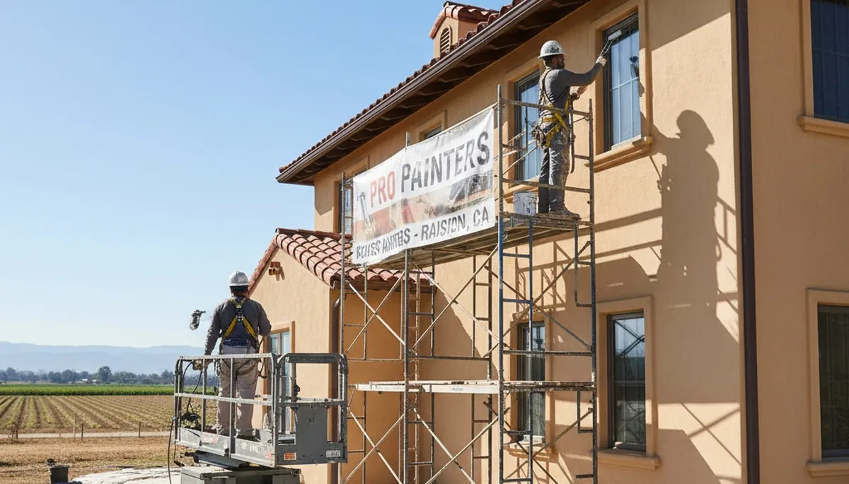Professional painters providing interior and exterior painting services in Fresno, CA