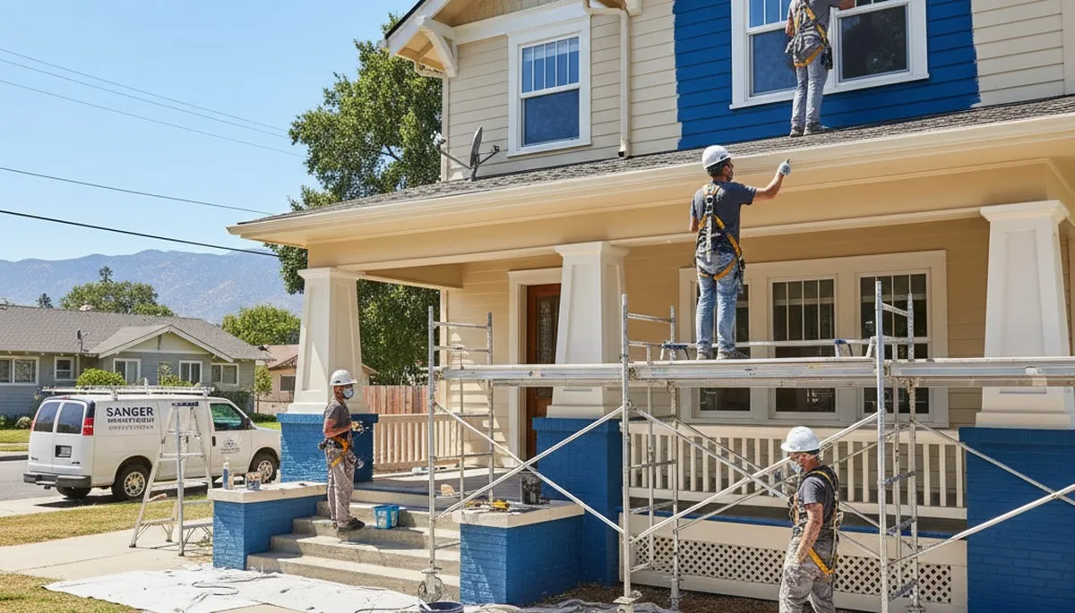 Professional painting services in Fresno, CA for residential and commercial properties